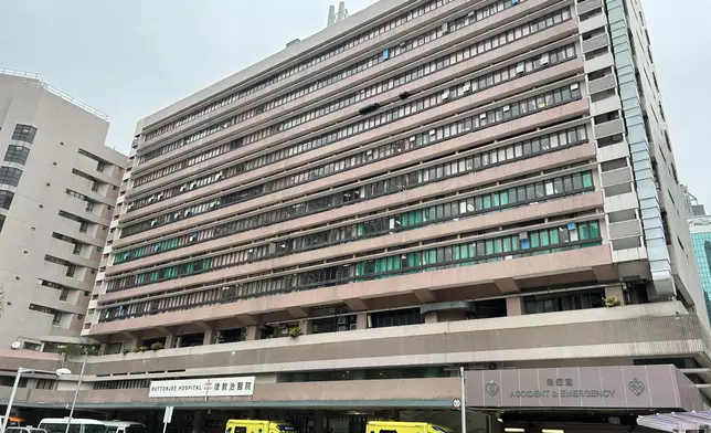 律敦治醫院。巴士的報記者攝